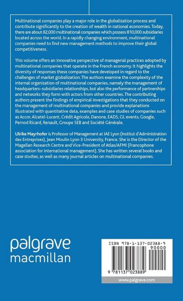 Produktbild: Management of Multinational Companies