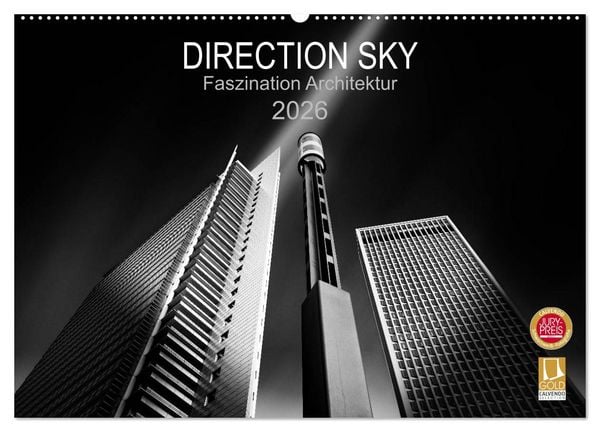 Produktbild: Direction Sky - Faszination Architektur 2026 (Wandkalender 2026 DIN A2 quer), CALVENDO Monatskalender