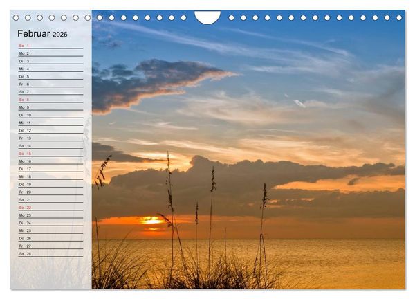 Produktbild: FLORIDA Idyllischer Sonnenscheinstaat (Wandkalender 2026 DIN A4 quer), CALVENDO Monatskalender