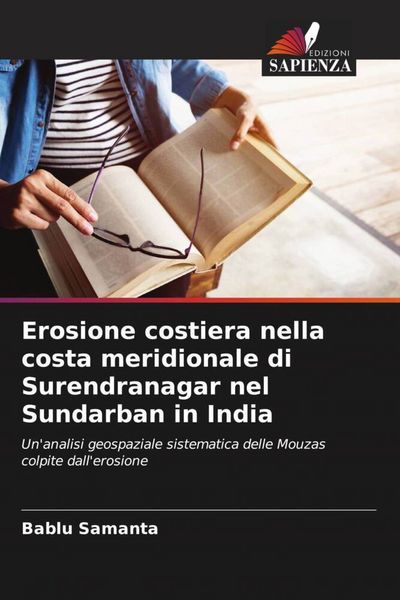 Produktbild: Erosione costiera nella costa meridionale di Surendranagar nel Sundarban in India