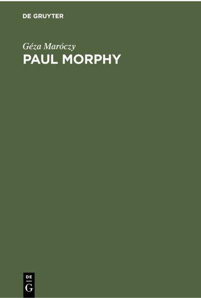 Produktbild: Paul Morphy