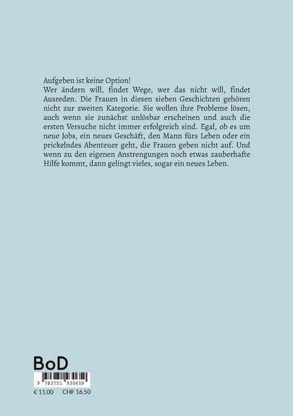 Produktbild: Aufgeben ist keine Option!