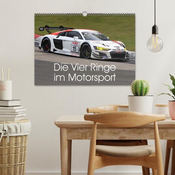 Produktbild: Die Vier Ringe im Motorsport (Wandkalender 2027 DIN A3 quer), CALVENDO Monatskalender