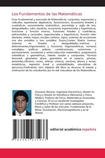 Produktbild: Los Fundamentos de las Matem&aacute;ticas