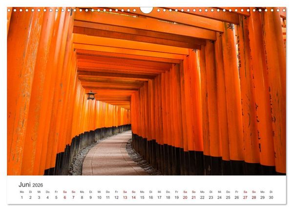Produktbild: Japanischer Herbst und Laub (Wandkalender 2026 DIN A3 quer), CALVENDO Monatskalender