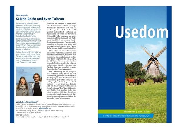 Produktbild: MICHAEL M&Uuml;LLER Reisef&uuml;hrer Usedom