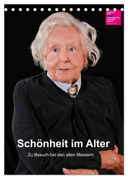 Produktbild: Sch&ouml;nheit im Alter - Zu Besuch bei den alten Meistern (Tischkalender 2026 DIN A5 hoch), CALVENDO Monatskalender