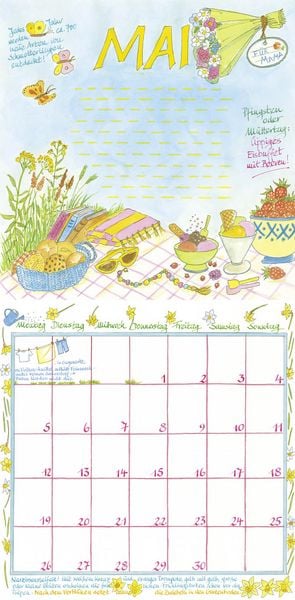 Produktbild: Kohwagner Merkkalender Mein buntes Jahr
