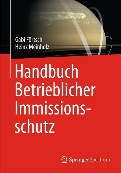 Produktbild: Handbuch Betrieblicher Immissionsschutz