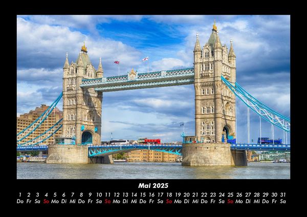 Produktbild: London - Impressionen 2025 Fotokalender DIN A3