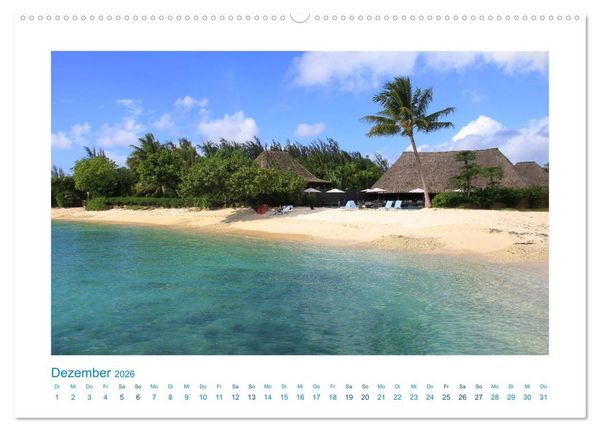Produktbild: Franz&ouml;sisch-Polynesien Trauminseln im S&uuml;dpazifik (Wandkalender 2026 DIN A2 quer), CALVENDO Monatskalender