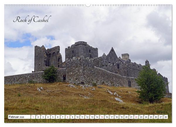 Produktbild: Irland - Abteien und Burgen (hochwertiger Premium Wandkalender 2026 DIN A2 quer), Kunstdruck in Hochglanz