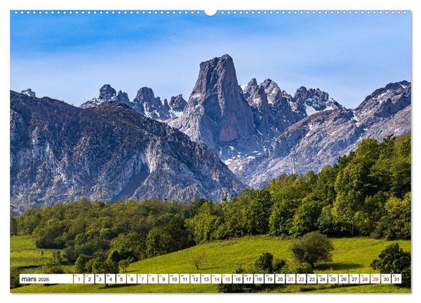 Produktbild: Sublimes paysages d'Espagne (Calendrier mural 2026 DIN A2 vertical), CALVENDO calendrier mensuel