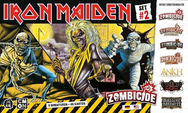 CMON - Zombicide: Iron Maiden Charackter Pack 2