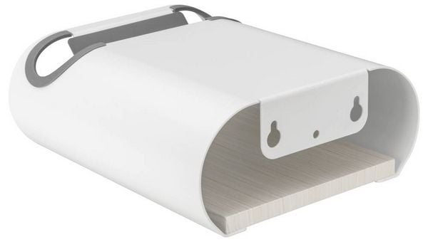 Produktbild: Elevar LBM-01 Fahrradwandhalter Anzahl Einstellpl&auml;tze=1 Stahl, PVC, Silikon, MDF Wei&szlig;, Grau