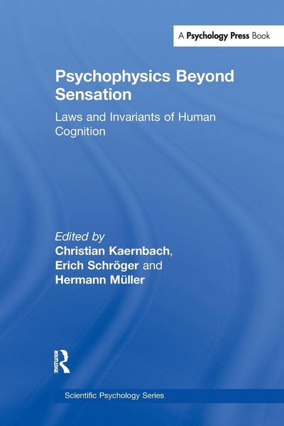 Produktbild: Psychophysics Beyond Sensation