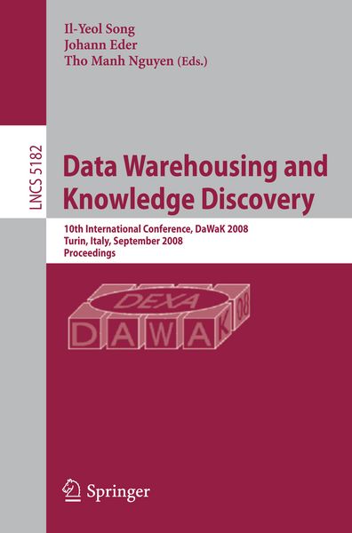 Produktbild: Data Warehousing and Knowledge Discovery