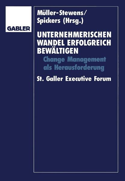 Produktbild: Unternehmerischen Wandel erfolgreich bew&auml;ltigen