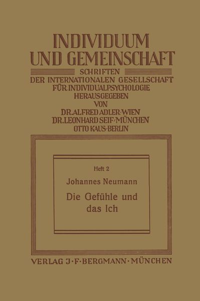Produktbild: Die Gef&uuml;hle und das Ich