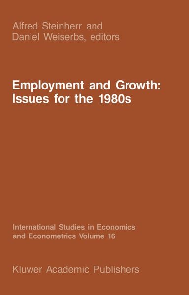 Produktbild: Employment and Growth: Issues for the 1980s
