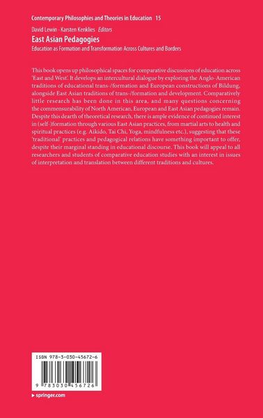 Produktbild: East Asian Pedagogies