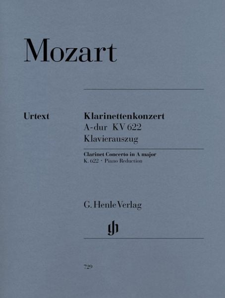 Wolfgang Amadeus Mozart - Klarinettenkonzert A-dur KV 622