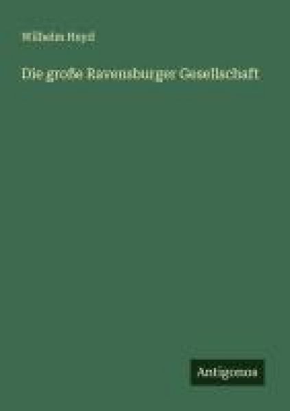 Produktbild: Die gro&szlig;e Ravensburger Gesellschaft