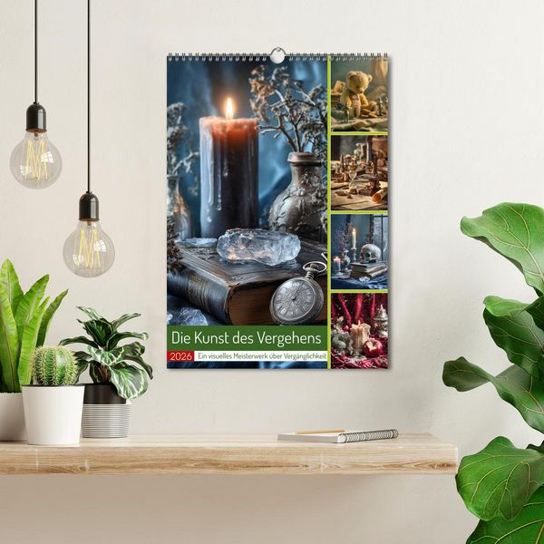 Produktbild: Die Kunst des Vergehens (Wandkalender 2026 DIN A3 hoch), CALVENDO Monatskalender