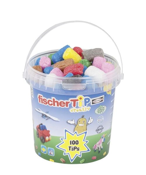 Produktbild: Fischertechnik 508773 -  fischerTiP creativ 100, Bastelset f&uuml;r Kinder ab 3 Jahren