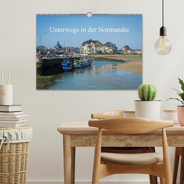Produktbild: Unterwegs in der Normandie (Wandkalender 2026 DIN A3 quer), CALVENDO Monatskalender