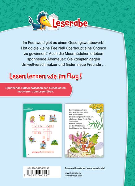 Produktbild: Leserabe Sonderausgaben - Die sch&ouml;nsten Fantasiegeschichten mit extra vielen R&auml;tseln