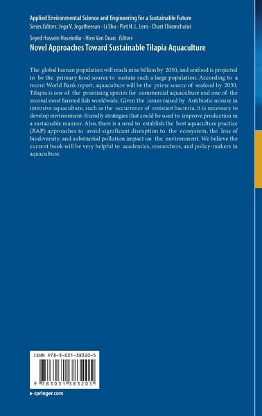 Produktbild: Novel Approaches Toward Sustainable Tilapia Aquaculture