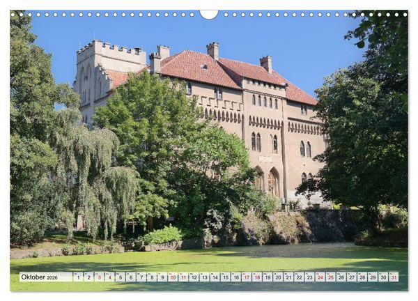 Produktbild: Radeberg und die Schl&ouml;sser im R&ouml;dertal (Wandkalender 2026 DIN A3 quer), CALVENDO Monatskalender