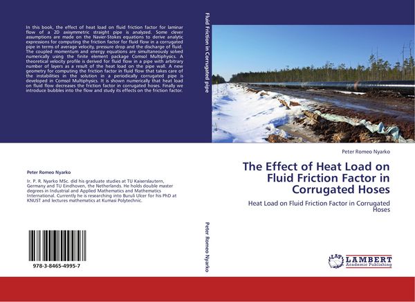 Produktbild: The Effect of Heat Load on Fluid Friction Factor in Corrugated Hoses