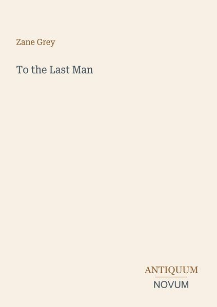 Produktbild: To the Last Man