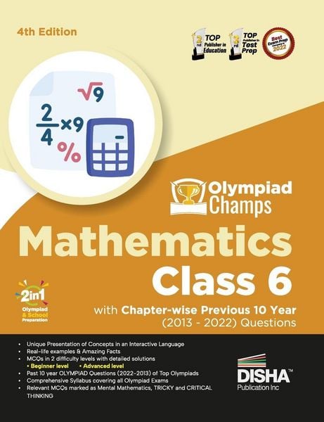 Produktbild: Olympiad Champs Mathematics Class 6 with Past Olympiad Questions