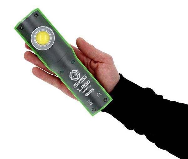 Produktbild: KS Tools 512.4510 COMPETITION LED-Arbeitsleuchte, dimmbar, 1200 Lumen, mit Ladestation 2021 Energieeffizienzklasse n.rel
