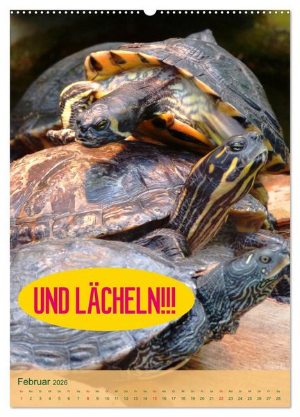 Produktbild: Nimm das Leben leicht, auch wenn's manchmal schwerf&auml;llt (hochwertiger Premium Wandkalender 2026 DIN A2 hoch), Kunstdruck in Hochglanz