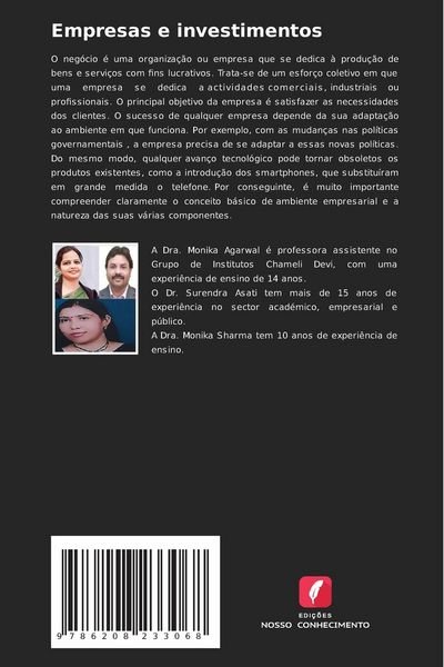 Produktbild: Empresas e investimentos