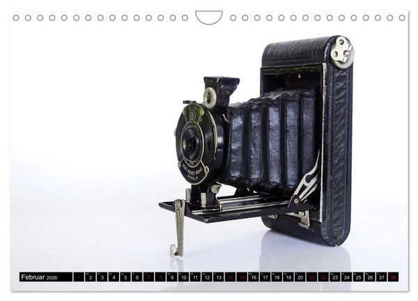 Produktbild: Alte Fotoapparate - Kameras von Kodak der Jahre 1905 bis 1977 (Wandkalender 2026 DIN A4 quer), CALVENDO Monatskalender