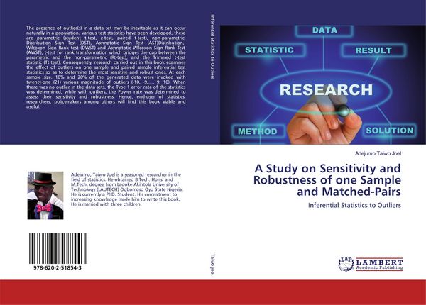 Produktbild: A Study on Sensitivity and Robustness of one Sample and Matched-Pairs