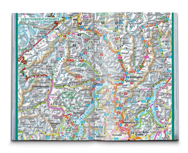Produktbild: KOMPASS Wanderf&uuml;hrer Tessin, 50 Touren