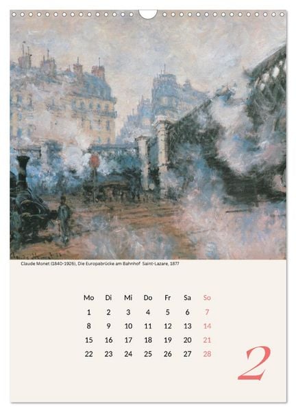 Produktbild: Claude Monet Impressionen 2027 (Wandkalender 2027 DIN A3 hoch), CALVENDO Monatskalender