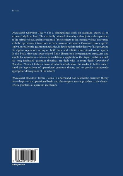 Produktbild: Operational Quantum Theory I