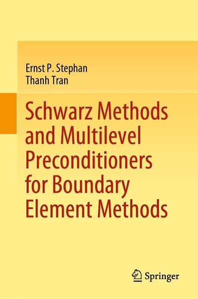 Produktbild: Schwarz Methods and Multilevel Preconditioners for Boundary Element Methods