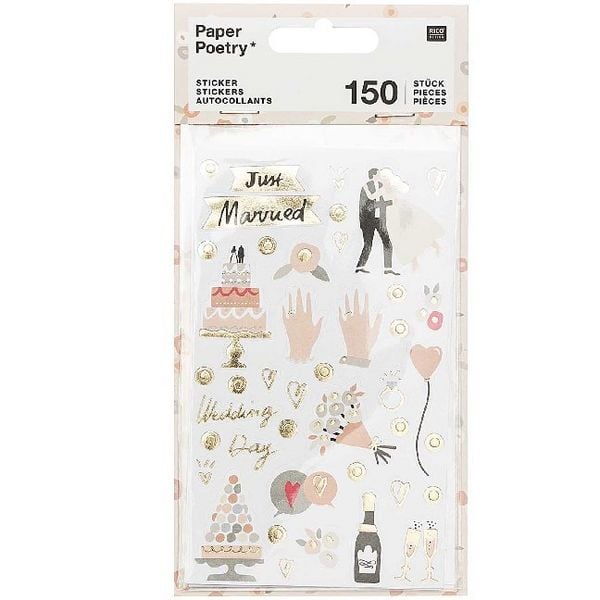 Produktbild: Sticker, Hochzeit