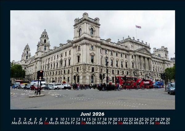 Produktbild: London 2026 Fotokalender DIN A5