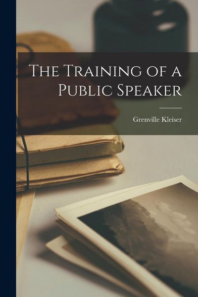 Produktbild: The Training of a Public Speaker