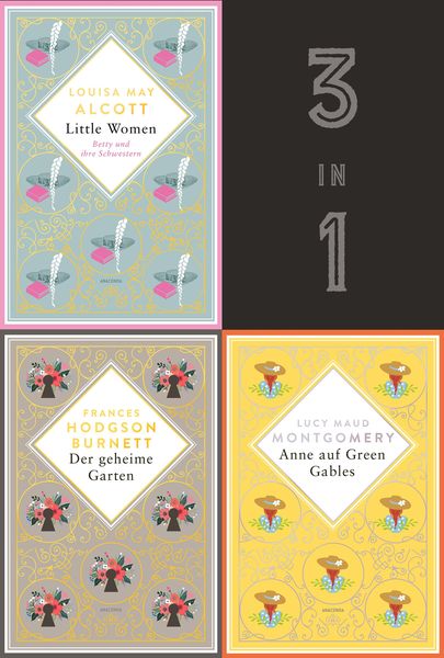 Produktbild: Starke junge Frauen. Anne auf Green Gables, Der geheime Garten & Little Women (3in1-Bundle)