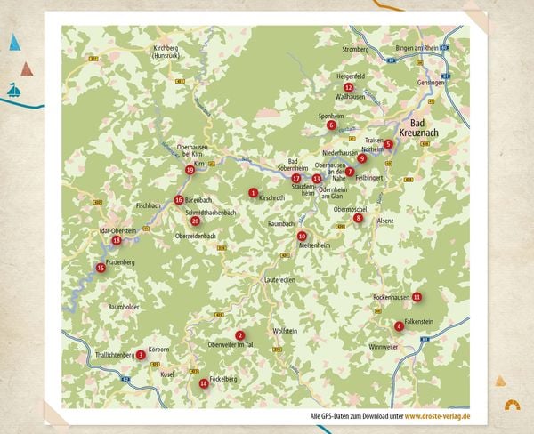 Produktbild: Nahe – Mit Nordpfälzer Bergland. Wandern für die Seele